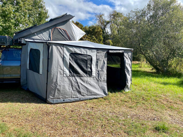 Alu-Cab 270° sidevegger til shadowawning (venstre)
