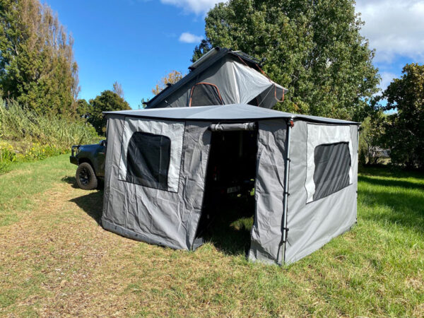 Alu-Cab 270° sidevegger til shadowawning (venstre)