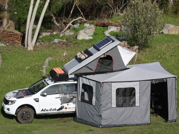 Alu-Cab 270° sidevegger til shadowawning (venstre)