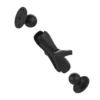 RAM® Double Ball Mount with Two Round Plates - C Size Medium