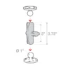 RAM® Double Socket Arm - B Size Medium