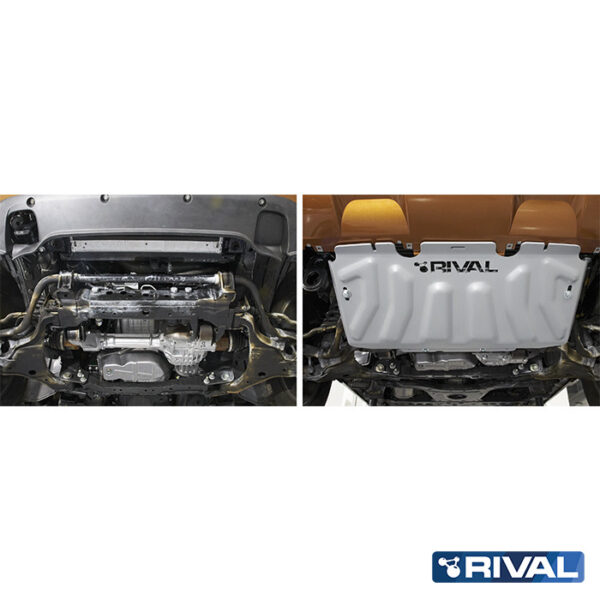 Rival skliplate (del1) for Nissan Navara og Mercedes X-Class