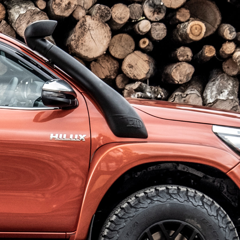 TJM snorkel Toyota Hilux Arctic Trucks