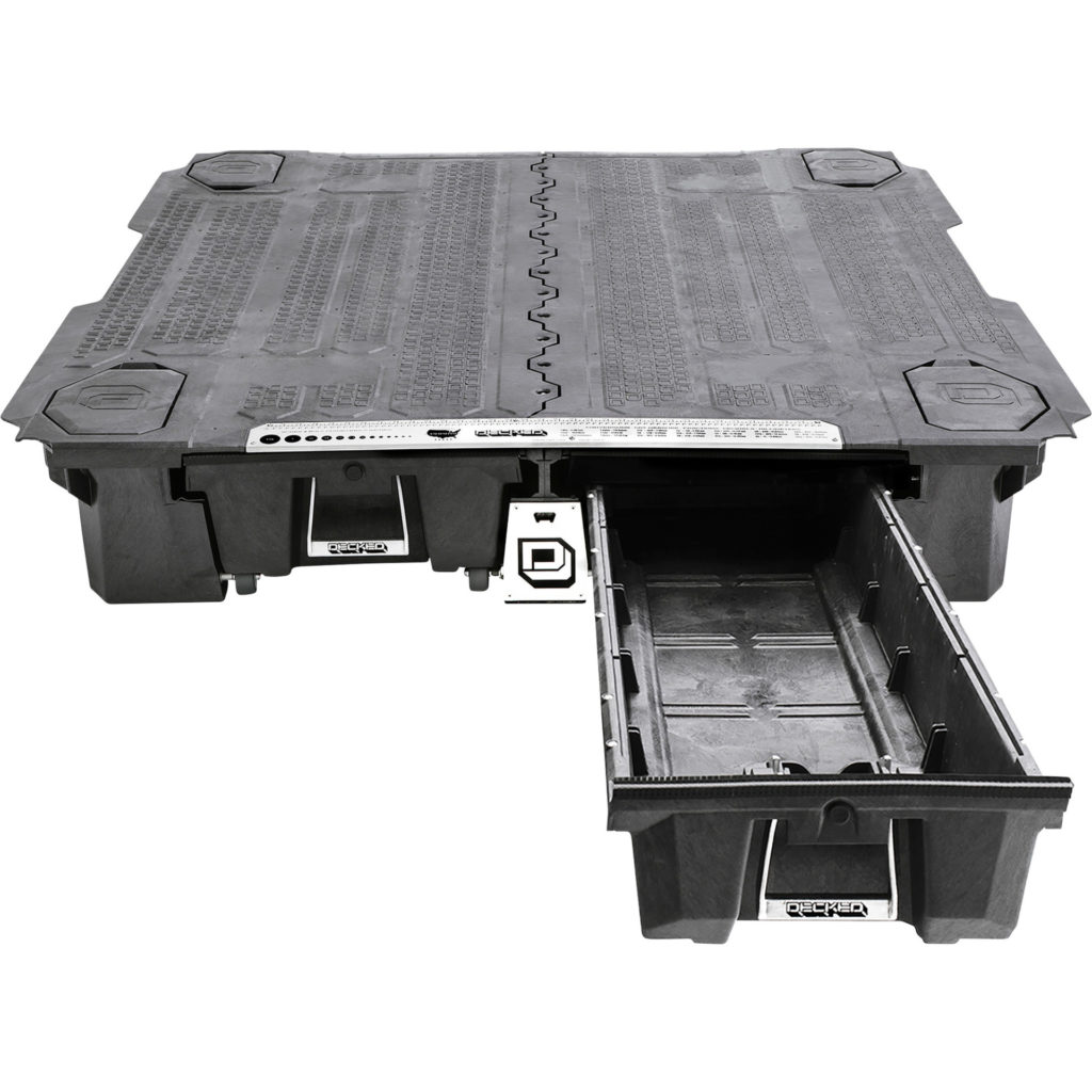 Decked skuffesystem