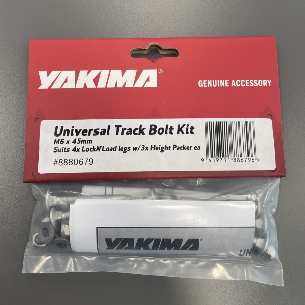 Universal Track boltsett 45mm