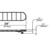 911 SIGNAL SKYLINE AIR LED VARSELLYSBJELKE 98CM - Bilde 2