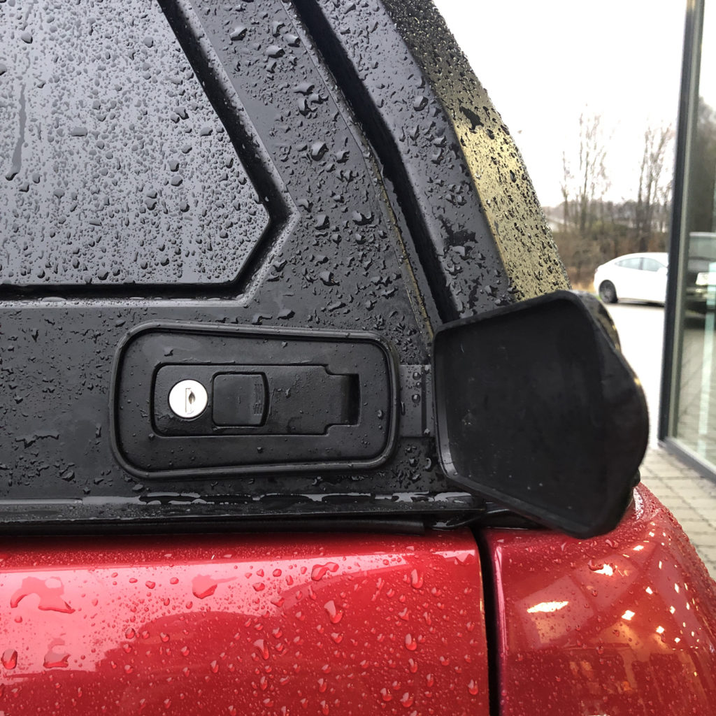 Alu-Cab gummi cover til canopy dørlåser