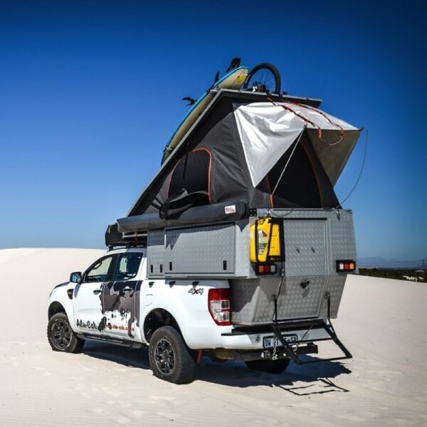 Alu-Cab Khaya Camper 2-Sleeper (Sort)