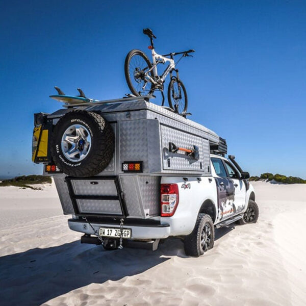 Alu-Cab Khaya Camper 2-Sleeper (Sort)