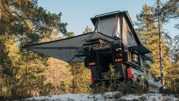 Alu-Cab Khaya Camper 2-Sleeper (Sort)
