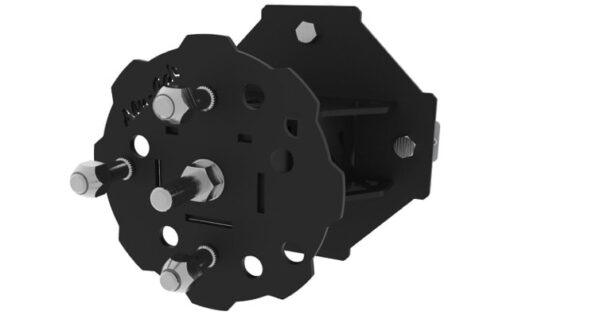 Alu-Cab reservehjulsfeste for Canopy Camper
