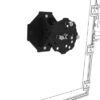 Alu-Cab reservehjulsfeste for Canopy Camper