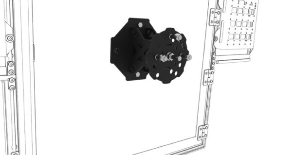 Alu-Cab reservehjulsfeste for Canopy Camper