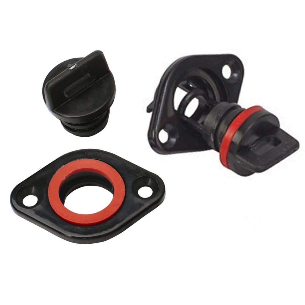 Decked system Tappeplugg
