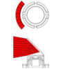 Whelen Vertex Flat Lens varsellys