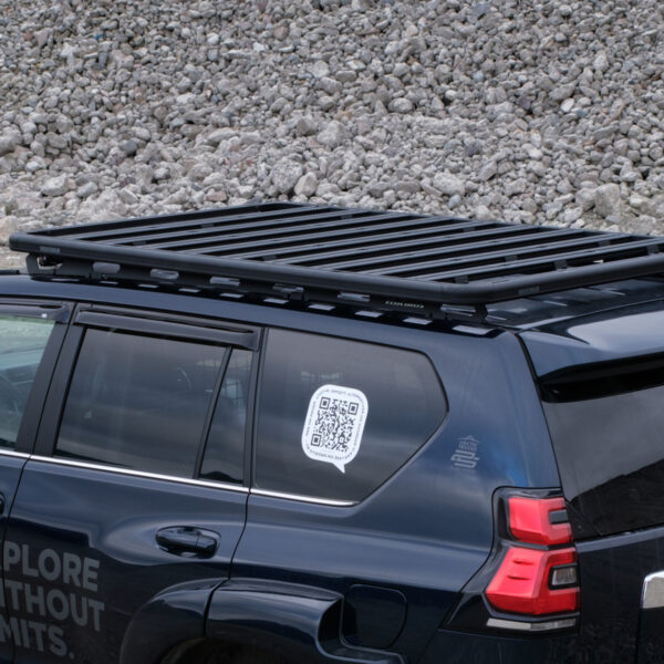 Komplett Yakima takgrind med Ruggedline til Toyota Land Cruiser
