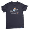 T-skjorte Life of Adventure Navy