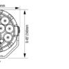 Vision X + Arctic Trucks Cannon Adventure Multi-LED 8,7″ (single) - Bilde 6