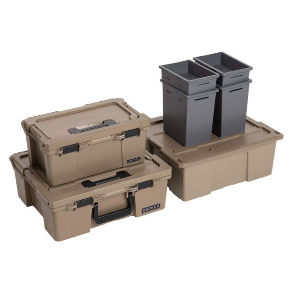 Decked skuffesystem for Navara/X-Class D-cab (1 skuff)