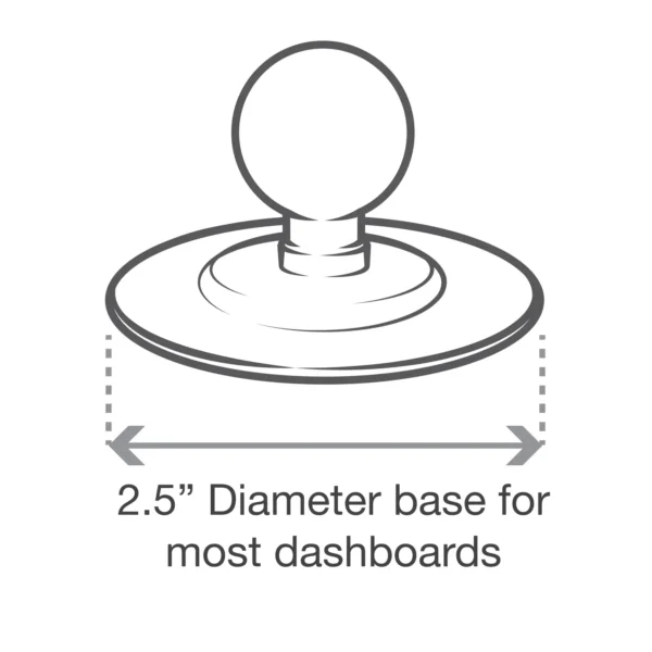 RAM Flex Adhesive Ball Base
