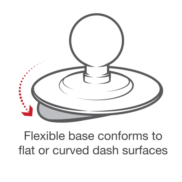 RAM Flex Adhesive Ball Base