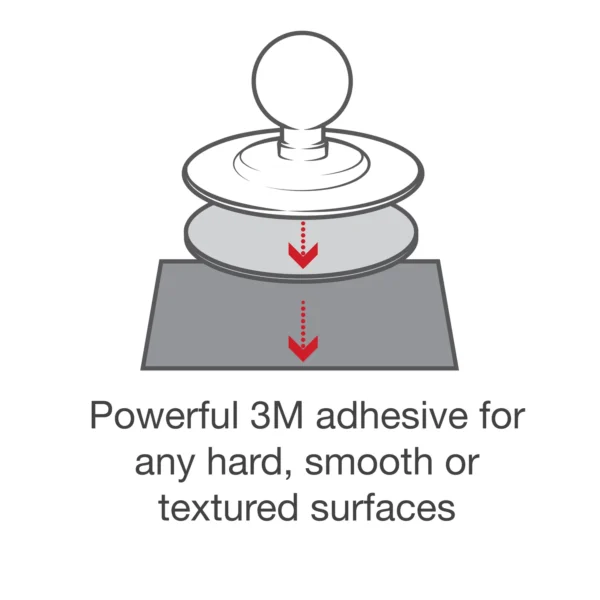 RAM Flex Adhesive Ball Base