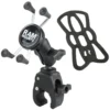 RAM® X-Grip® Phone Mount with RAM® Tough-Claw™ Small Clamp Base