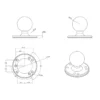 RAM® Round Plate with Ball - C Size - Bilde 5