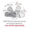 RAM® Double Socket Arm - C Size Short