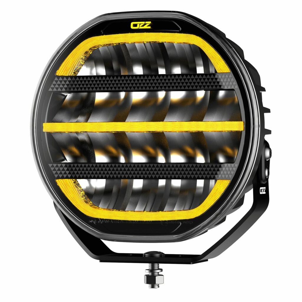 OZZ XR2 P9" LED med parklys