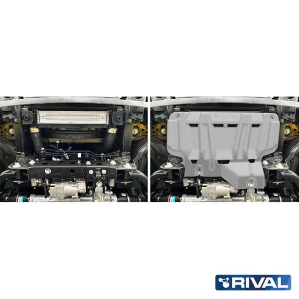 Rival skliplate (del1) for VW Amarok og Ford Ranger 2023