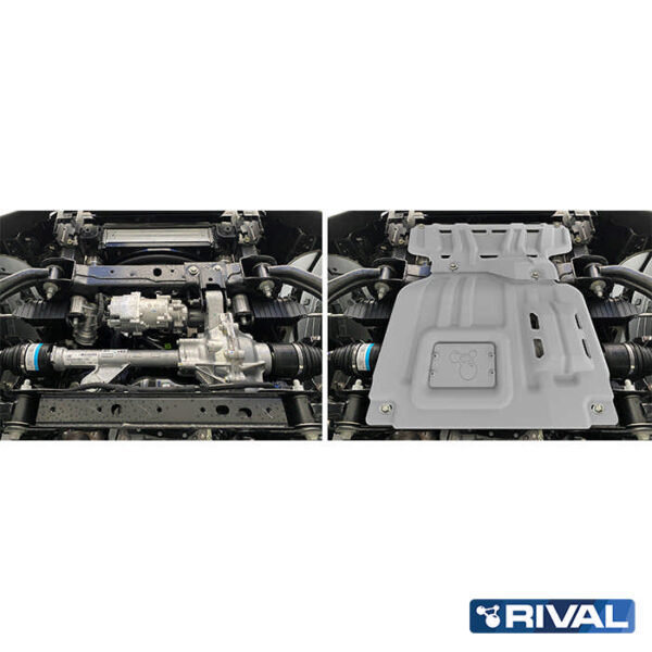 Rival skliplate (del2) for VW Amarok og Ford Ranger 2023