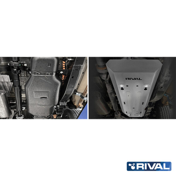 Rival skliplate drivstofftank for VW Amarok og Ford Ranger 2023