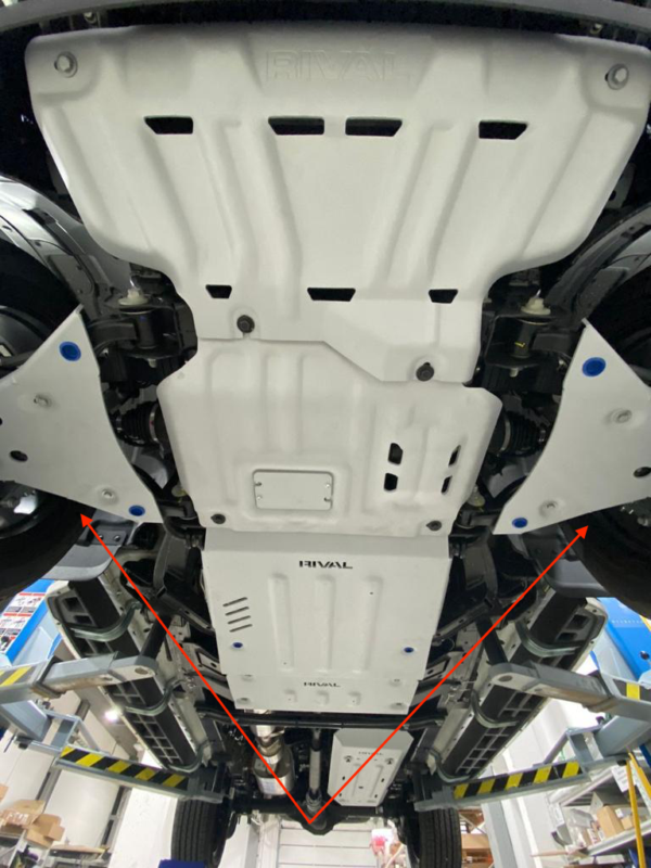 Rival skliplate bærearmer for VW Amarok og Ford Ranger 2023