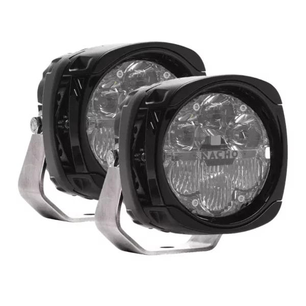 NACHO Quatro 4" SAE Fog/Spot White Projection Pair