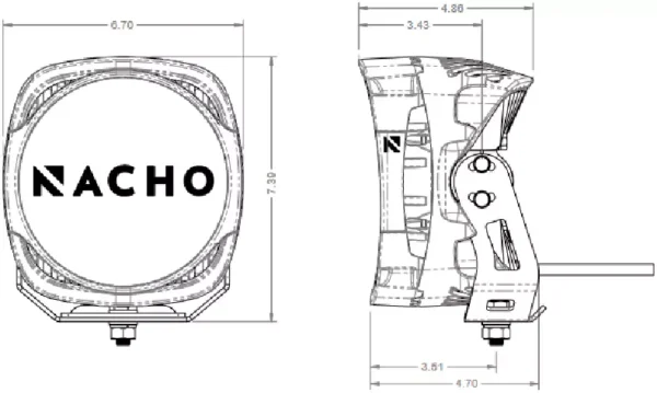 Nacho Grande Supreme 150 Racer Spot Multi Function