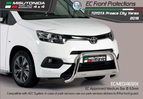 Frontbøyle Toyota Proace City