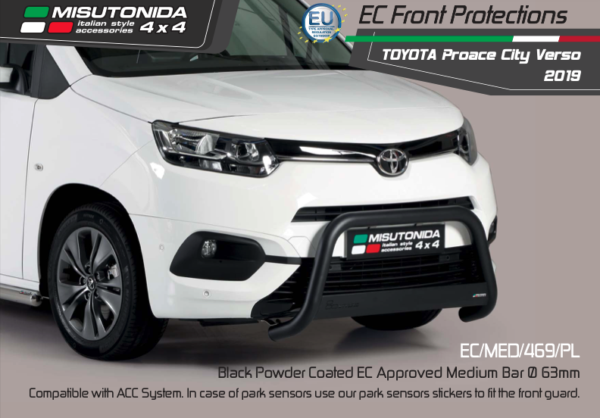 Frontbøyle Toyota Proace City