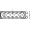911 SIGNAL Varsellys 12 Led