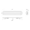 BriodLights Horizon varsellysbjelke 107 cm - Bilde 3