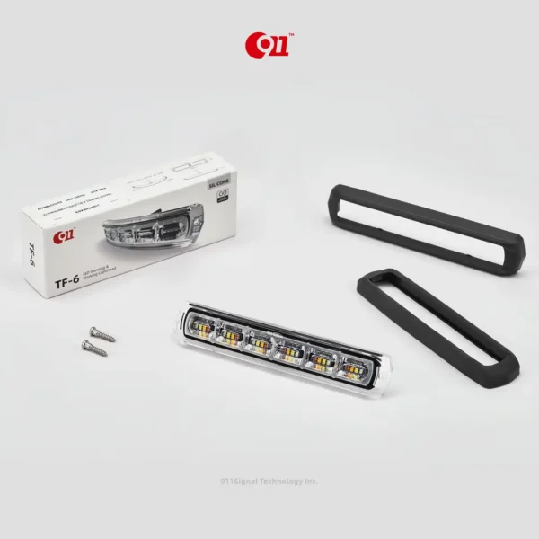 911 SIGNAL LED varsellys 6 LED