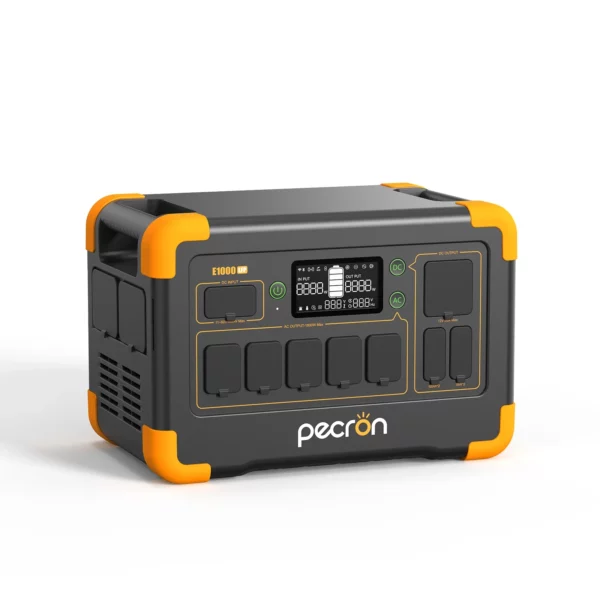 Pecron E1000LFP 1800W AC LiFePO4 batteri 1536Wh Forvarming