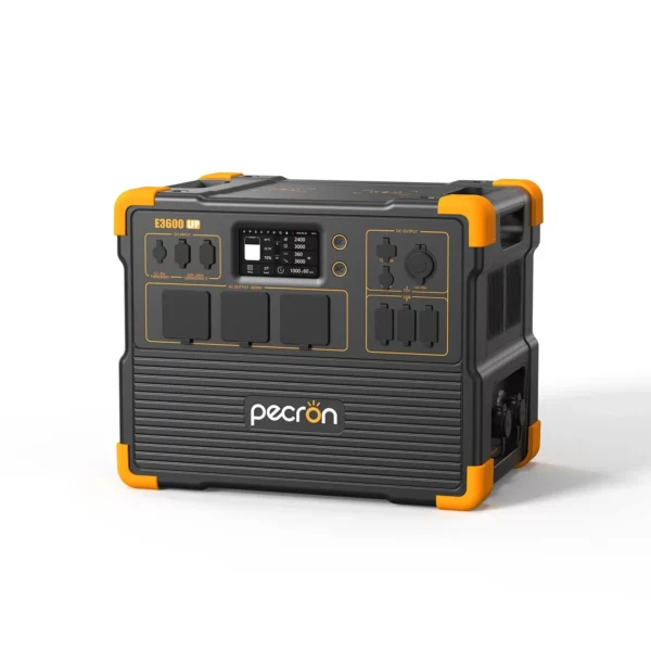 Pecron E3600LFP 3600W AC LiFePO4 batteri 3072Wh
