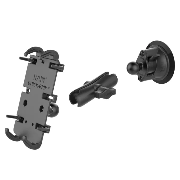 RAM Quick-Grip™ XL Phone Mount with Twist-Lock™ Suction Cup - Medium