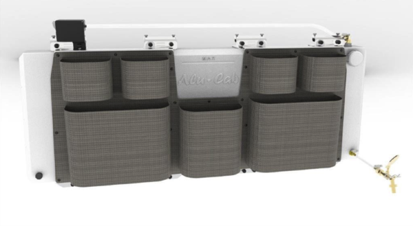 Alu-Cab Canopy Camper Canvas Bag Front (til vanntank)