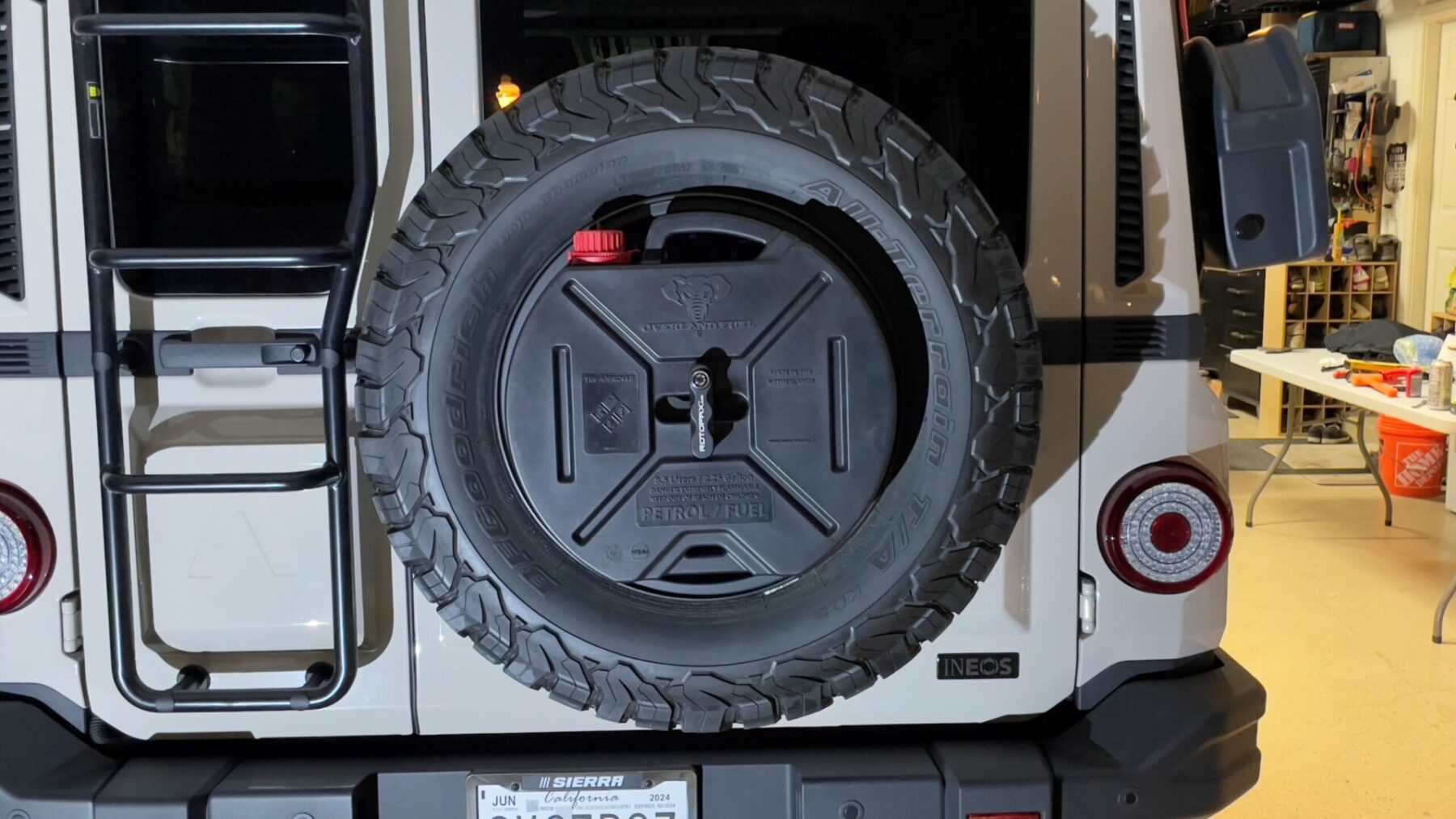 Jerrykanne fuel rød 8.5L - Bilde 2