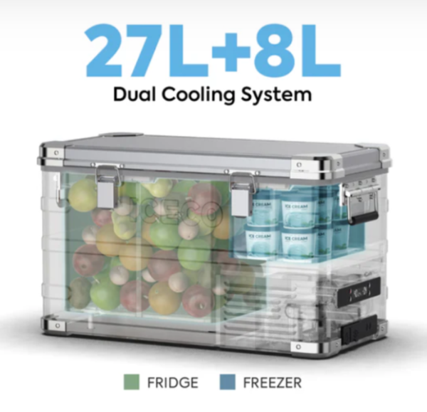 Iceco kjøleboks 35L Dual Zone