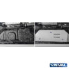 Rival skliplate (drivstofftank) for Toyota Land Cruiser 150