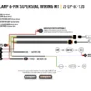 LAZER kabelsett for 2 lamper