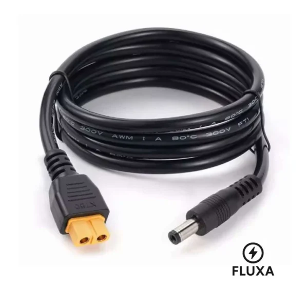 Pecron XT60 til DC5521 - solcellekable for strømstasjon
